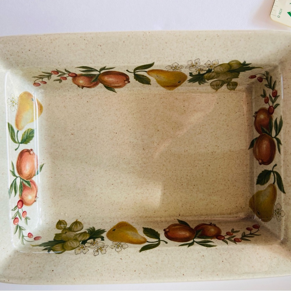 Wedgwood Quince Hors d’Oeuvres Fruit Ring Vintage Baking dish set